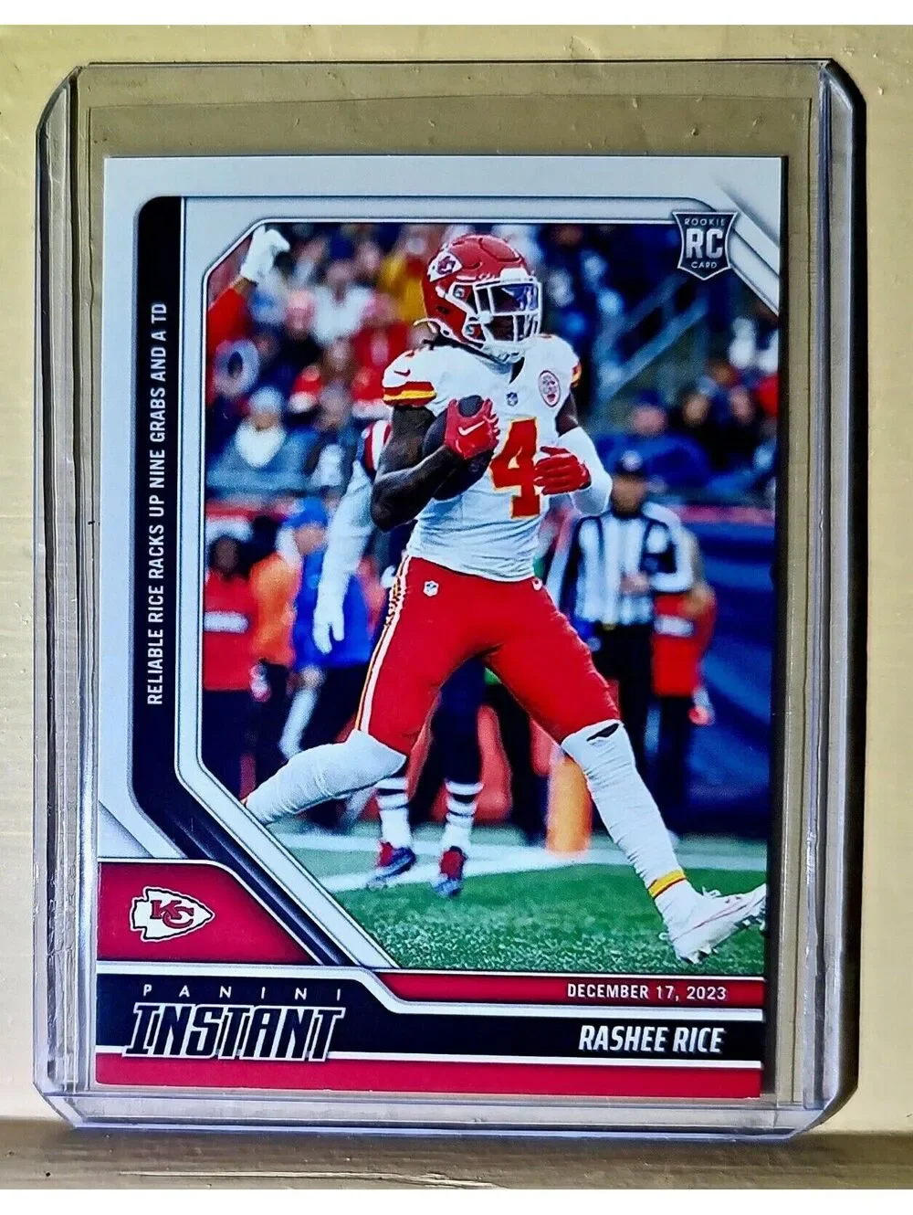Rashee Rice 2023 Panini NFL Rookie Football #96 Card 1 of 91 Chiefs